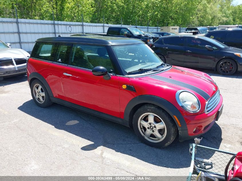 WMWML33518TN66774 | 2008 MINI COOPER CLUBMAN