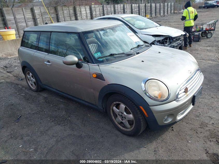 WMWML33538TJ46966 | 2008 MINI COOPER CLUBMAN