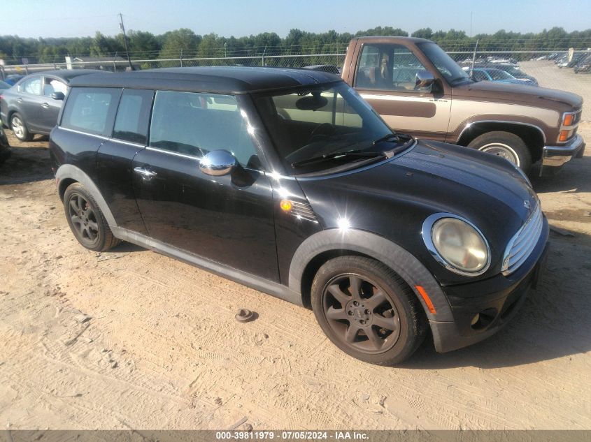 WMWML33559TX50102 | 2009 MINI COOPER CLUBMAN