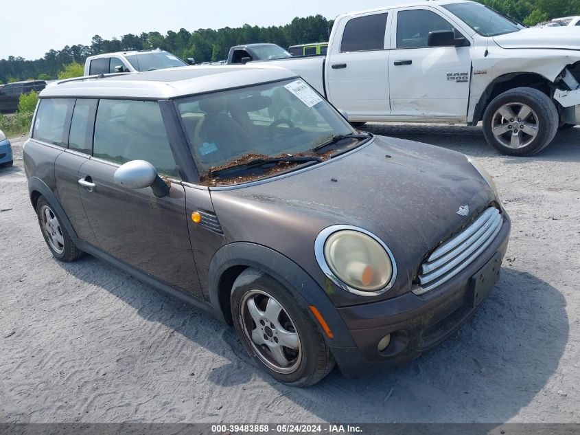 WMWML33579TX34242 | 2009 MINI COOPER CLUBMAN