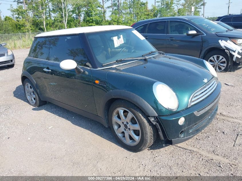 WMWRC33556TK17152 | 2006 MINI COOPER