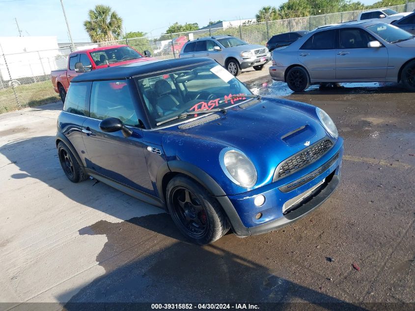 WMWRE33454TD85522 | 2004 MINI COOPER S