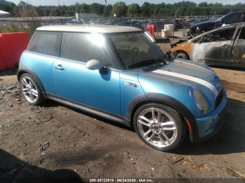 WMWRE33474TD84680 | 2004 MINI COOPER S