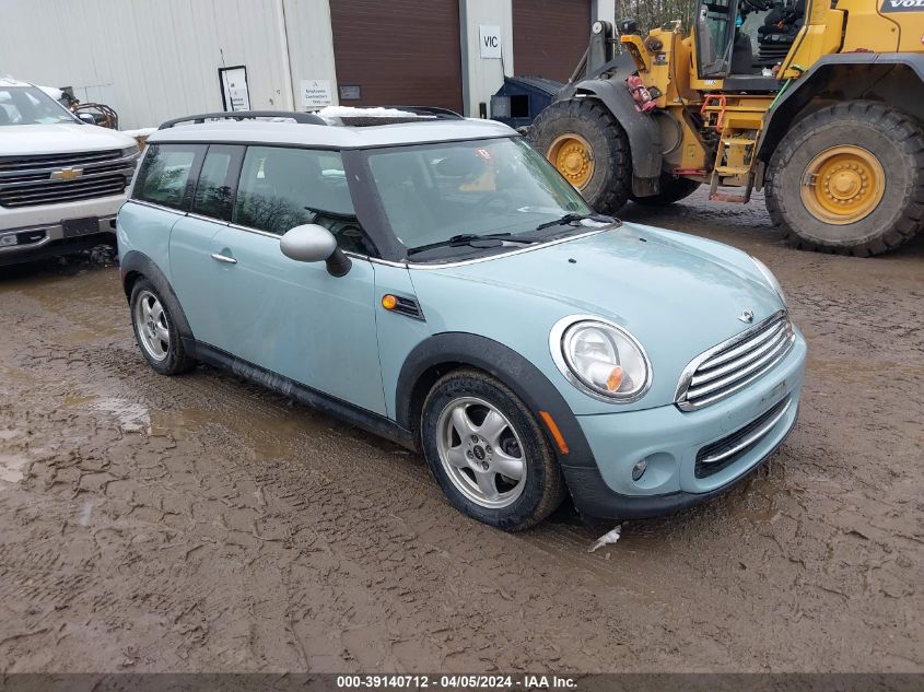 WMWZF3C50BT188306 | 2011 MINI COOPER CLUBMAN