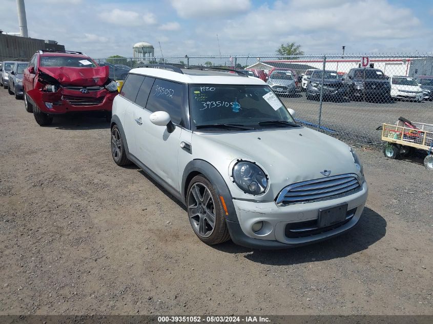 WMWZF3C58CT190080 | 2012 MINI COOPER CLUBMAN