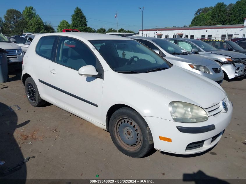 WVWBA71K98W186001 | 2008 VOLKSWAGEN RABBIT