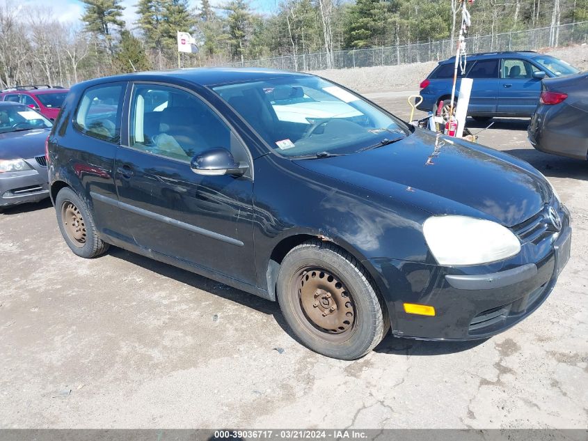 WVWBB71K08W293676 | 2008 VOLKSWAGEN RABBIT