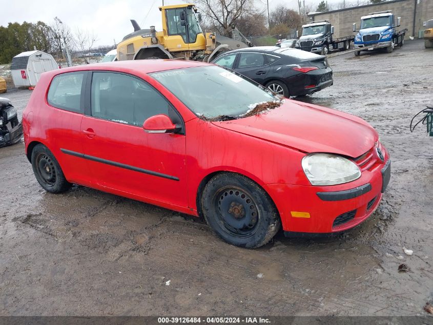 WVWBB71K58W288344 | 2008 VOLKSWAGEN RABBIT