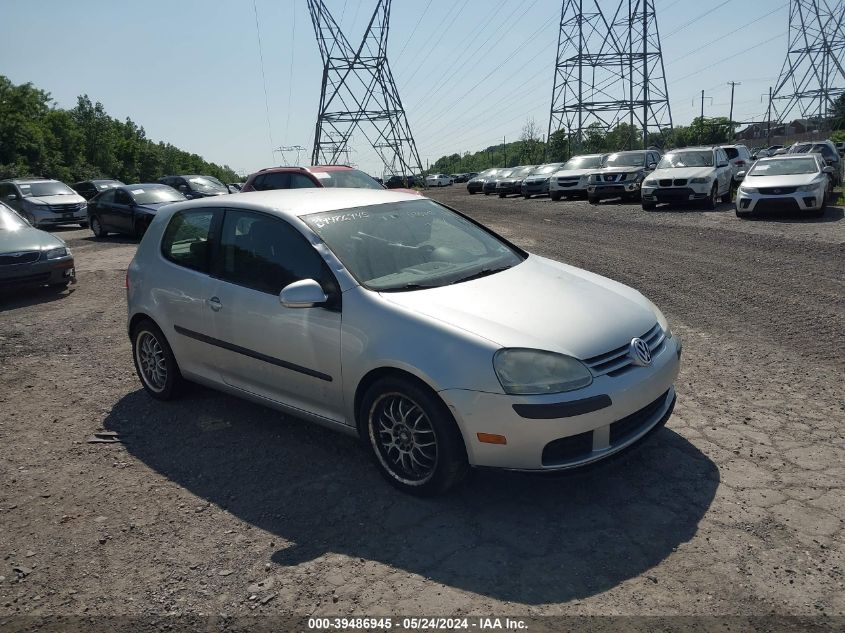 WVWBB71K59W030343 | 2009 VOLKSWAGEN RABBIT