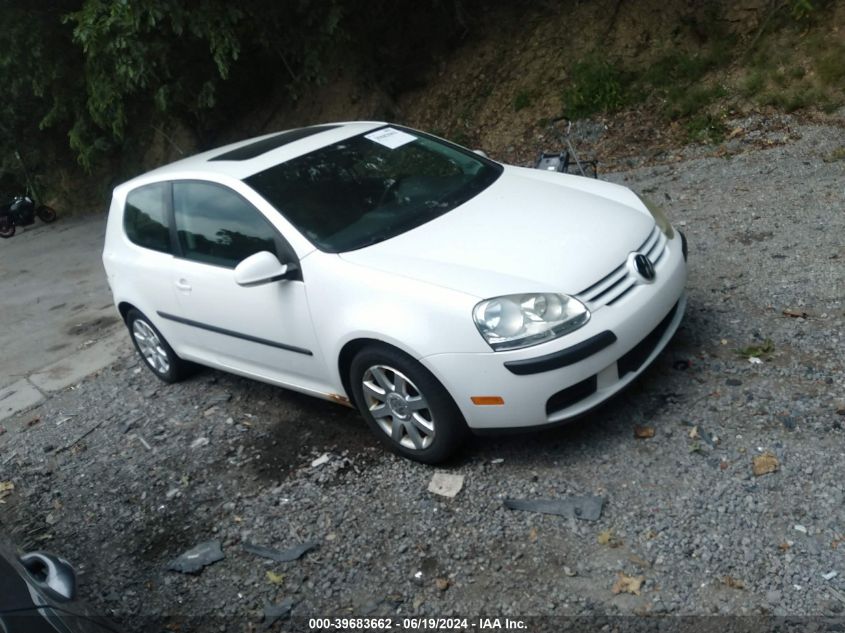 WVWBB71KX9W073964 | 2009 VOLKSWAGEN RABBIT