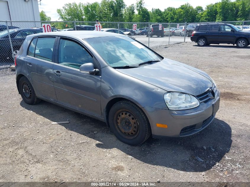 WVWCS71K27W216276 | 2007 VOLKSWAGEN RABBIT