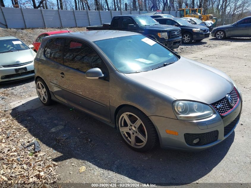 WVWEV71K87W087511 | 2007 VOLKSWAGEN GTI