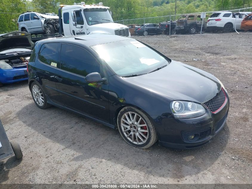 WVWFV71K67W039168 | 2007 VOLKSWAGEN GTI