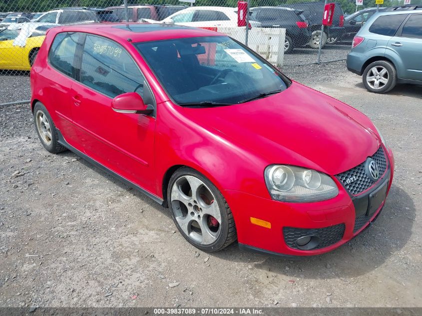 WVWFV71K96W072440 | 2006 VOLKSWAGEN GTI