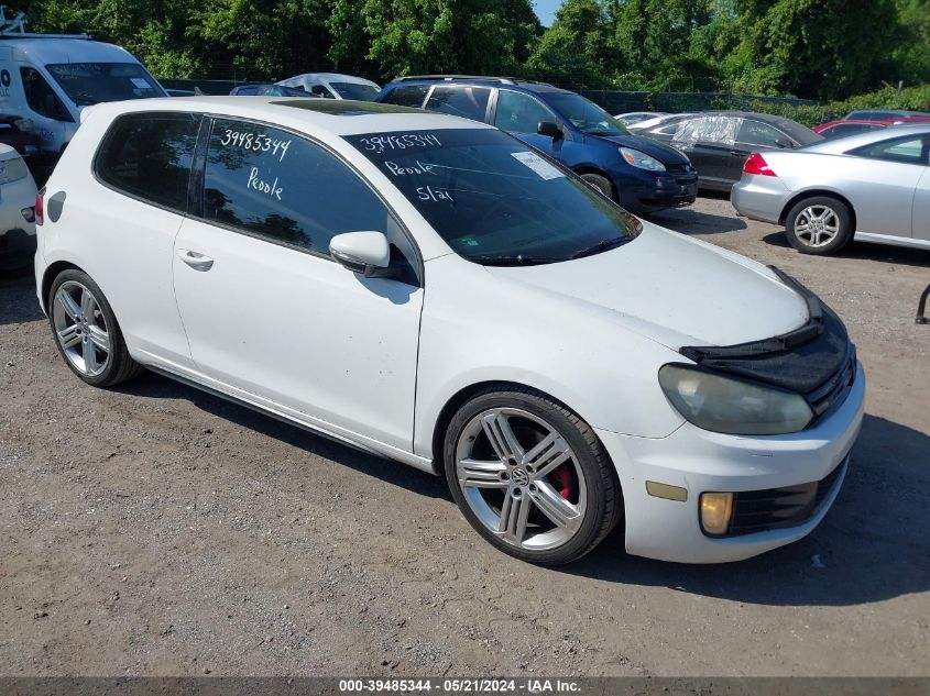 WVWFV7AJ9AW260777 | 2010 VOLKSWAGEN GTI