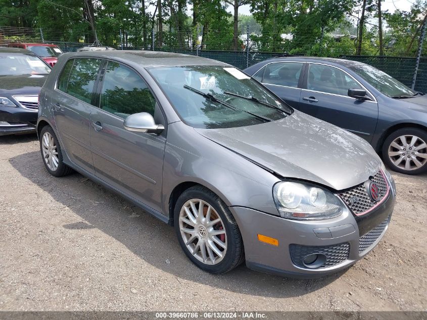 WVWHV71K37W019839 | 2007 VOLKSWAGEN GTI