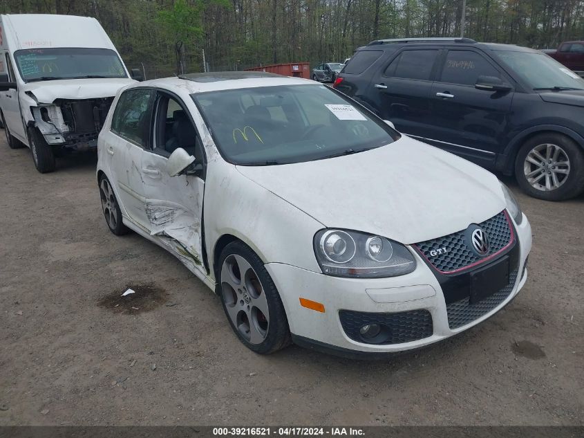 WVWHV91K18W295188 | 2008 VOLKSWAGEN GTI