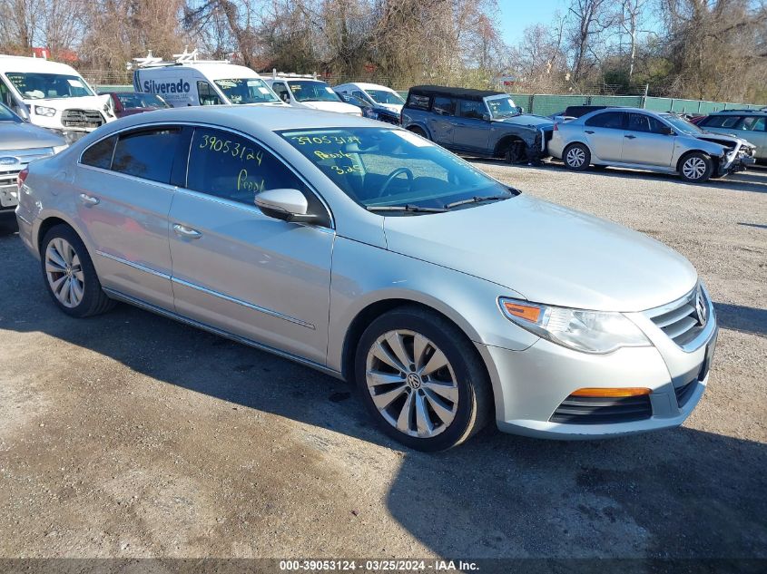 WVWNP7AN1BE728100 | 2011 VOLKSWAGEN CC