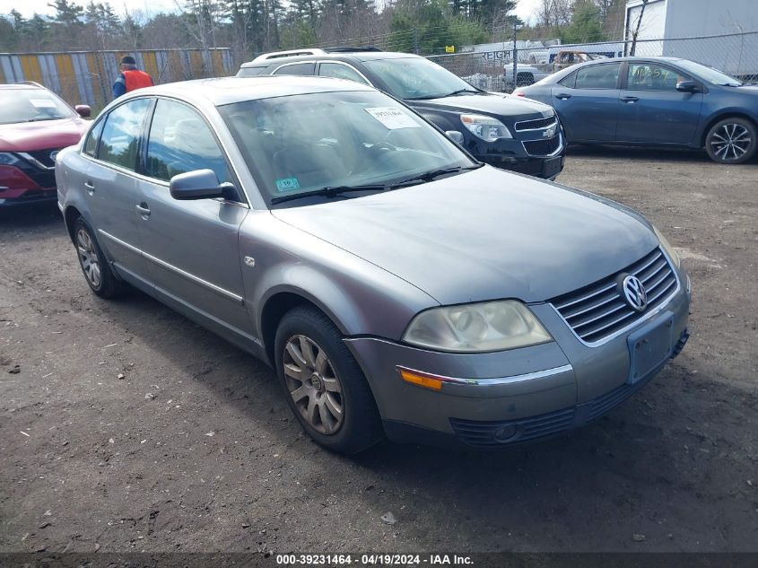 WVWPD63B71P138503 | 2001 VOLKSWAGEN PASSAT