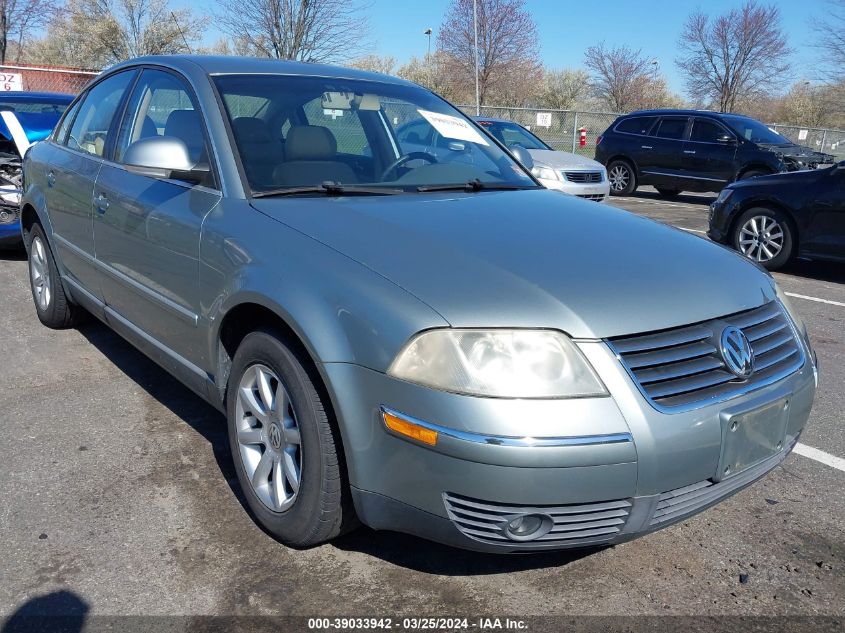 WVWPE63B74E342246 | 2004 VOLKSWAGEN PASSAT