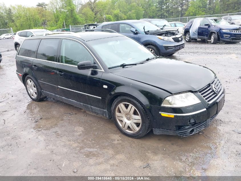 WVWZK63B72E382972 | 2002 VOLKSWAGEN PASSAT