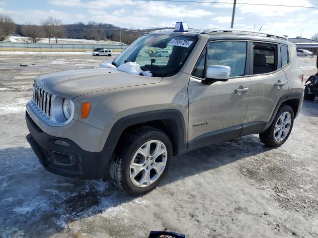 ZACCJBDT4GPD40542 | 2016 Jeep renegade limited