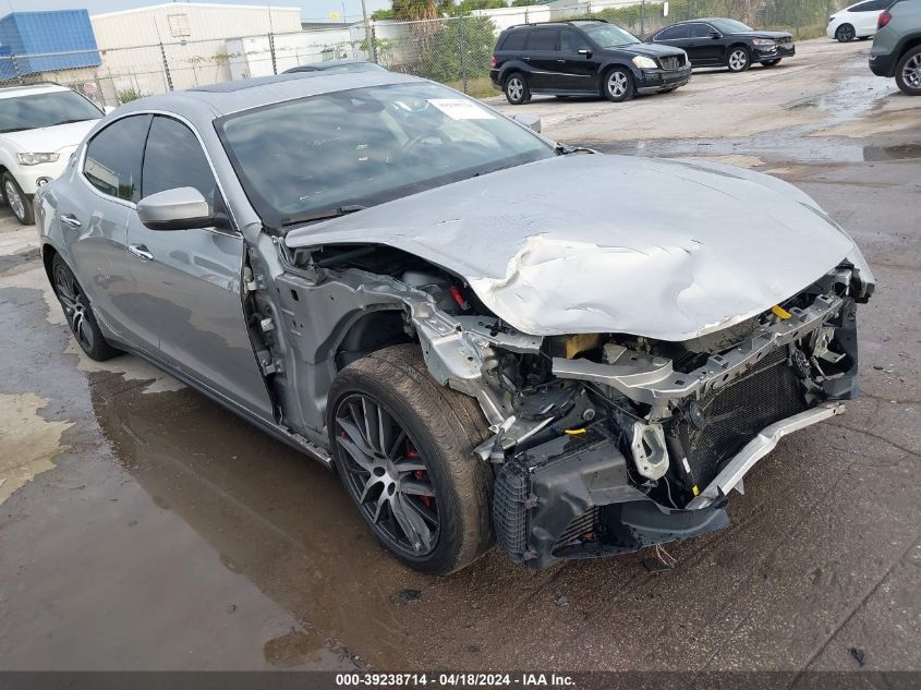 ZAM57RTL9H1219035 | 2017 MASERATI GHIBLI