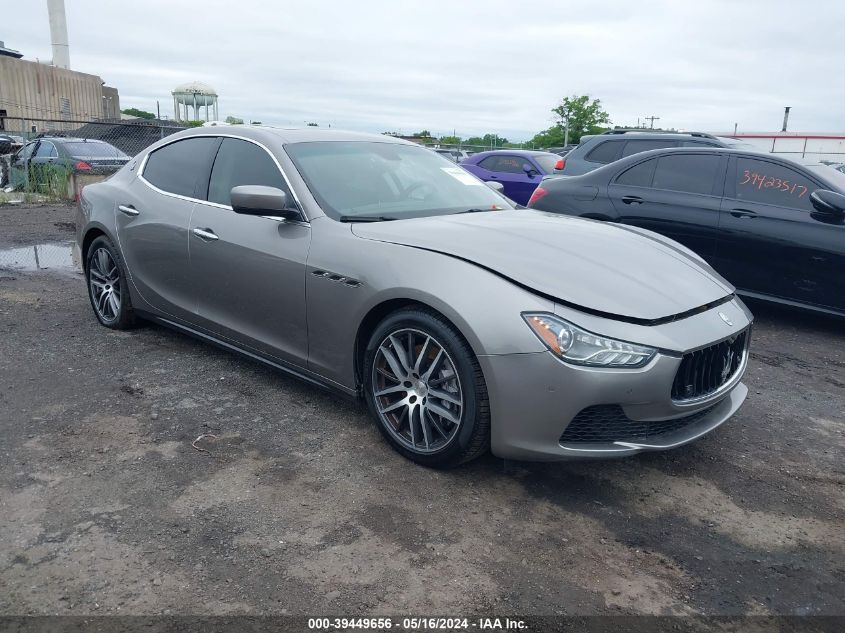 ZAM57XSA1F1155252 | 2015 MASERATI GHIBLI