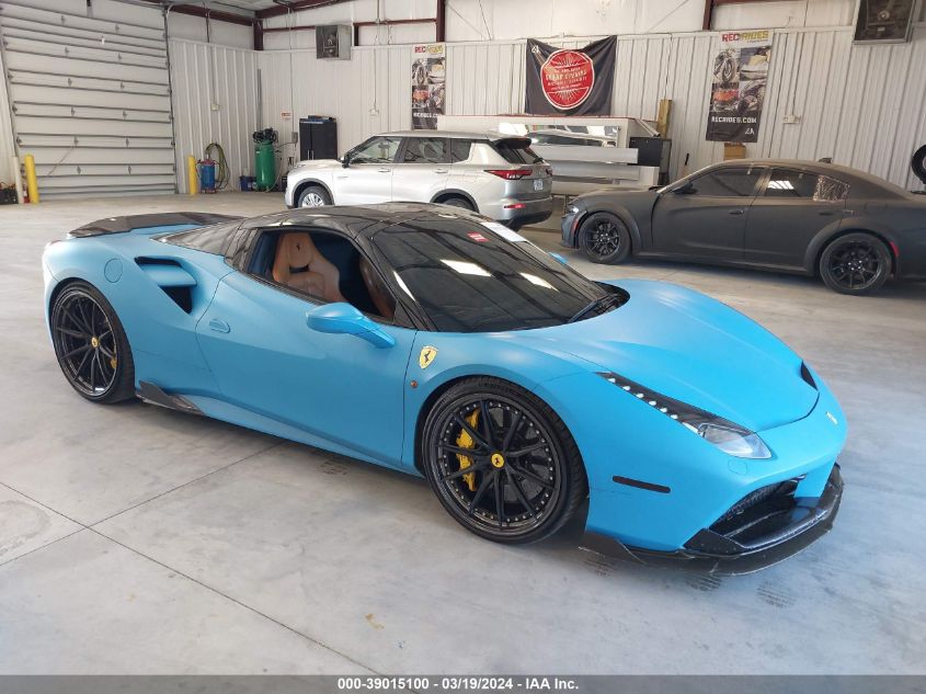 ZFF80AMA9G0219207 | 2016 FERRARI 488 SPIDER