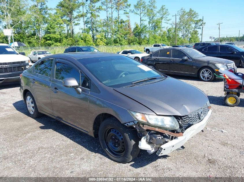 19XFB2F54DE047869 | 2013 HONDA CIVIC