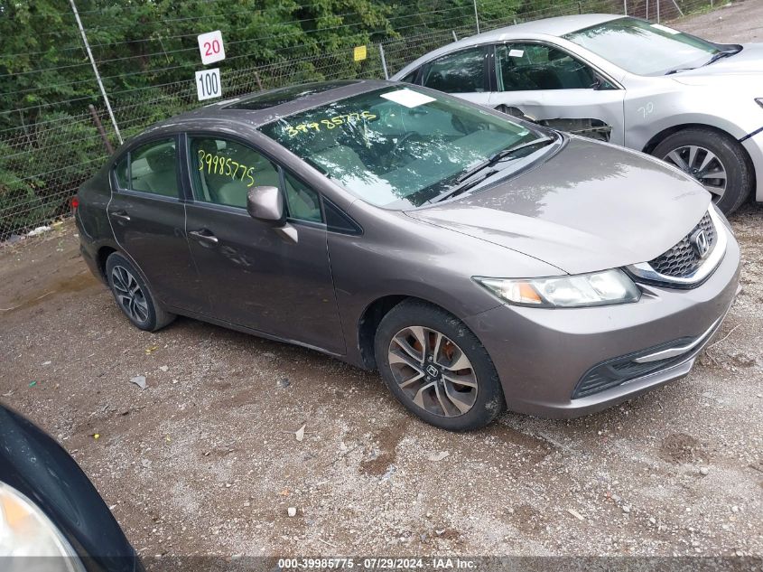 19XFB2F86DE084657 | 2013 HONDA CIVIC