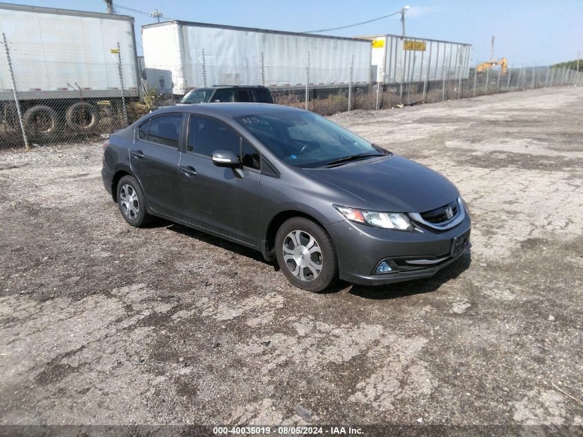 19XFB4F3XDE002882 | 2013 HONDA CIVIC HYBRID