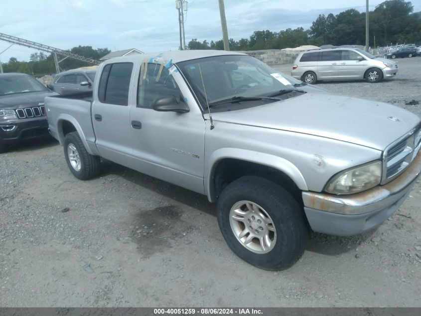 1B7HG48N42S533658 | 2002 DODGE DAKOTA