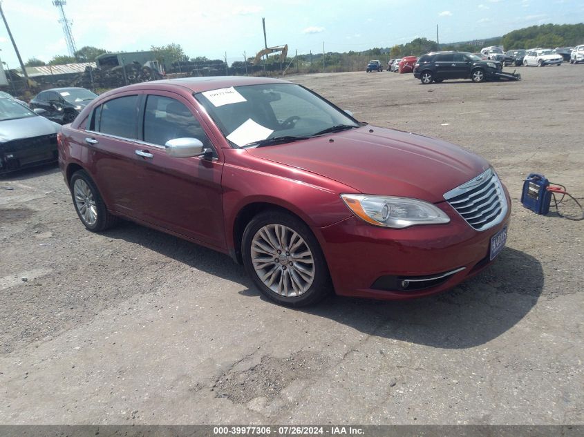 1C3CCBCG2CN108818 | 2012 CHRYSLER 200