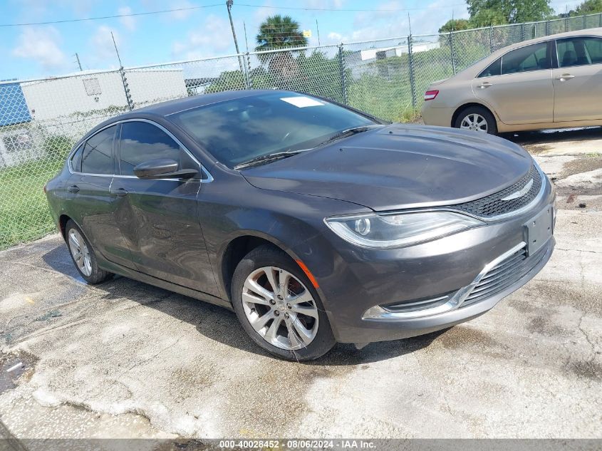 1C3CCCAB0FN724924 | 2015 CHRYSLER 200