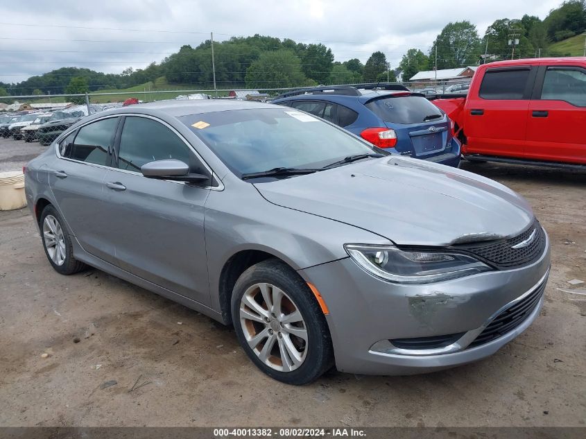 1C3CCCAB9FN596067 | 2015 CHRYSLER 200