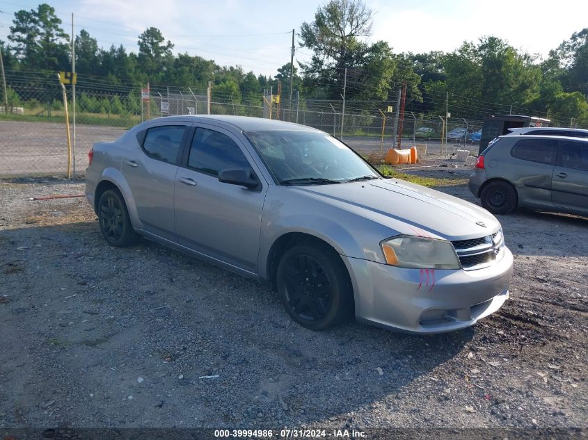 1C3CDZAB2EN199833 | 2014 DODGE AVENGER