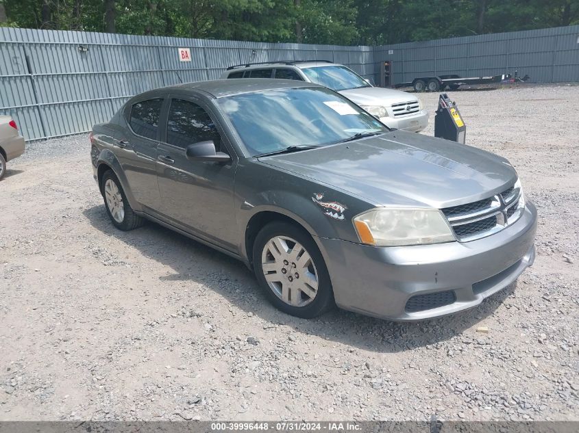 1C3CDZAB7DN746433 | 2013 DODGE AVENGER