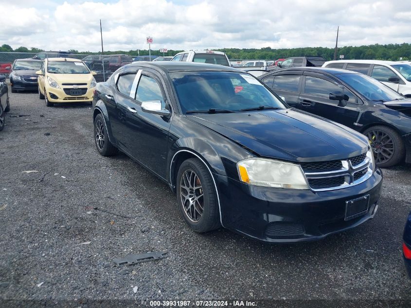 1C3CDZAB9CN136564 | 2012 DODGE AVENGER