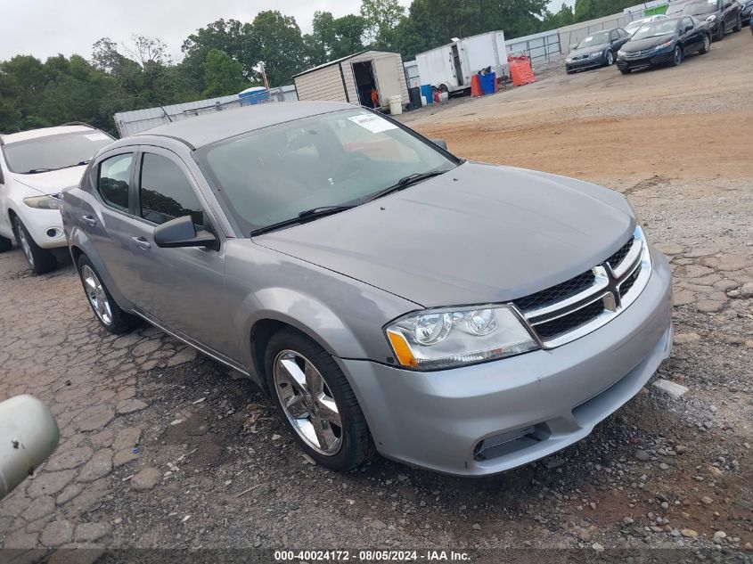 1C3CDZAB9DN589214 | 2013 DODGE AVENGER