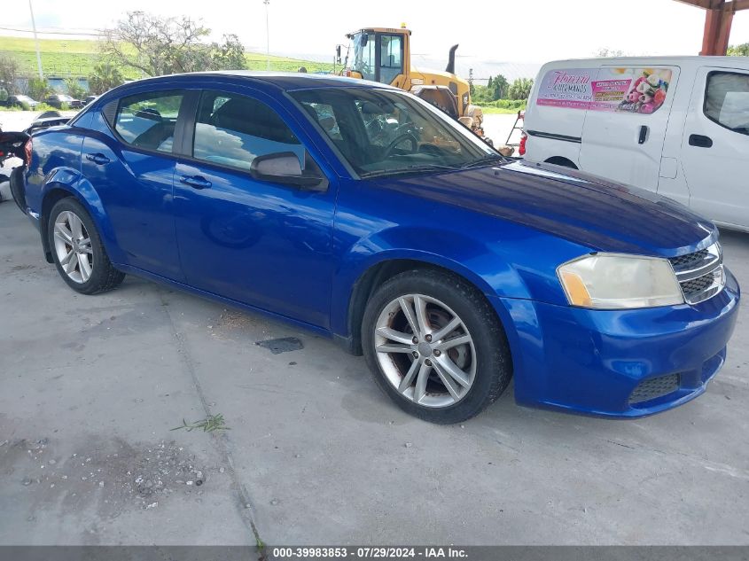 1C3CDZAG1CN255026 | 2012 DODGE AVENGER