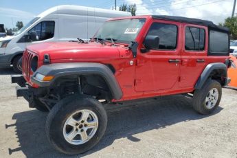 1C4HJXDG6JW109478 | 2018 Jeep wrangler unlimited sport