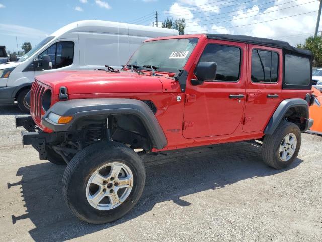 1C4HJXDG6JW109478 | 2018 Jeep wrangler unlimited sport