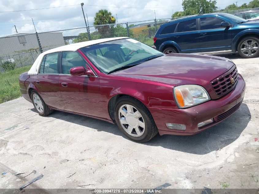 1G6KF57981U244422 | 2001 CADILLAC DEVILLE