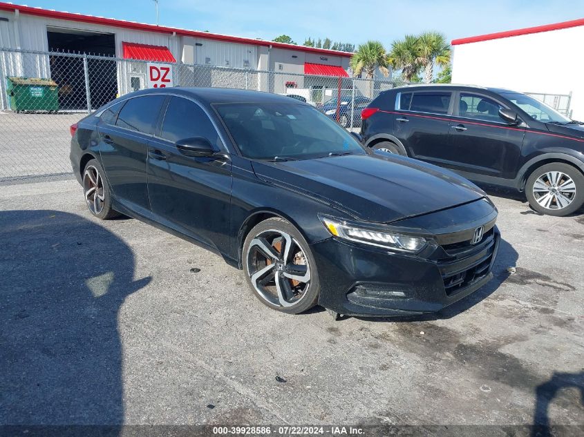 1HGCV1E30JA092506 | 2018 HONDA ACCORD