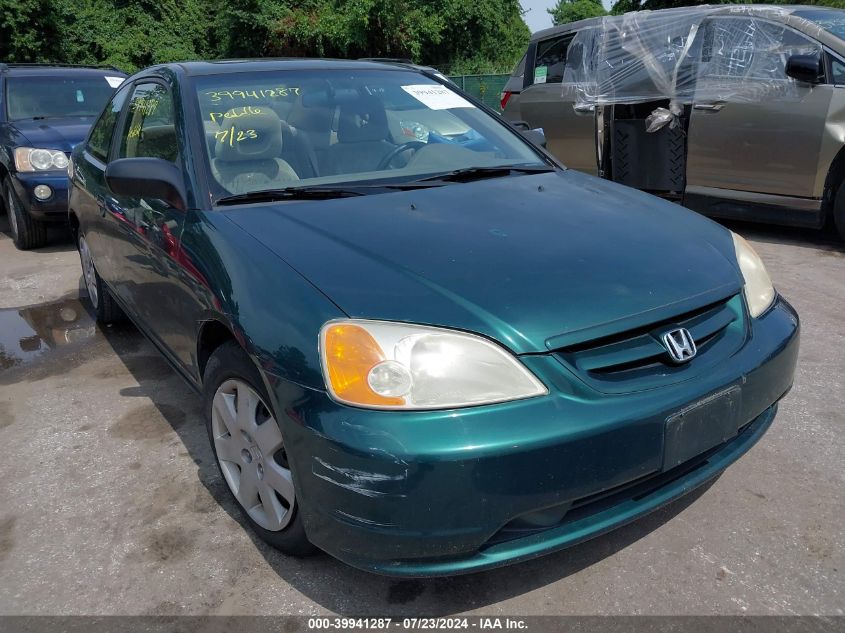 1HGEM22921L027705 | 2001 HONDA CIVIC