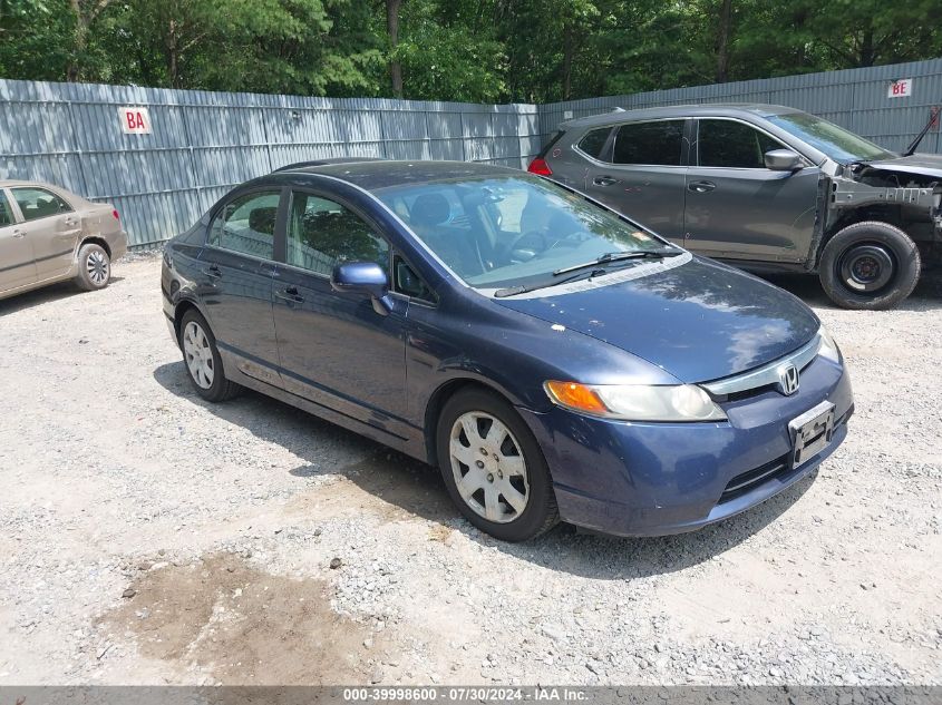 1HGFA16508L067631 | 2008 HONDA CIVIC SDN