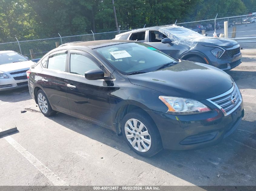 1N4AB7AP4DN908548 | 2013 NISSAN SENTRA