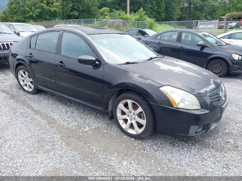 1N4BA41E67C839446 | 2007 NISSAN MAXIMA