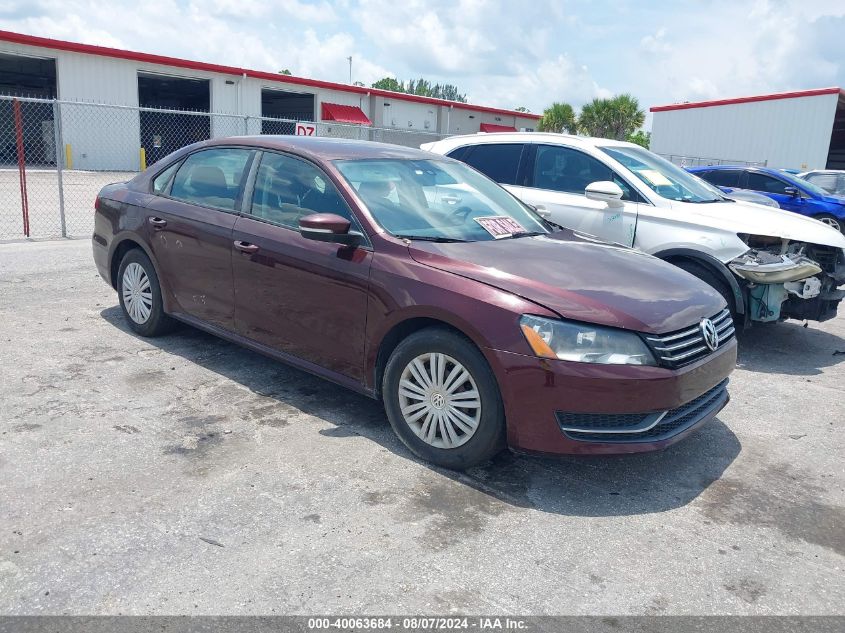 1VWAH7A35DC045161 | 2013 VOLKSWAGEN PASSAT